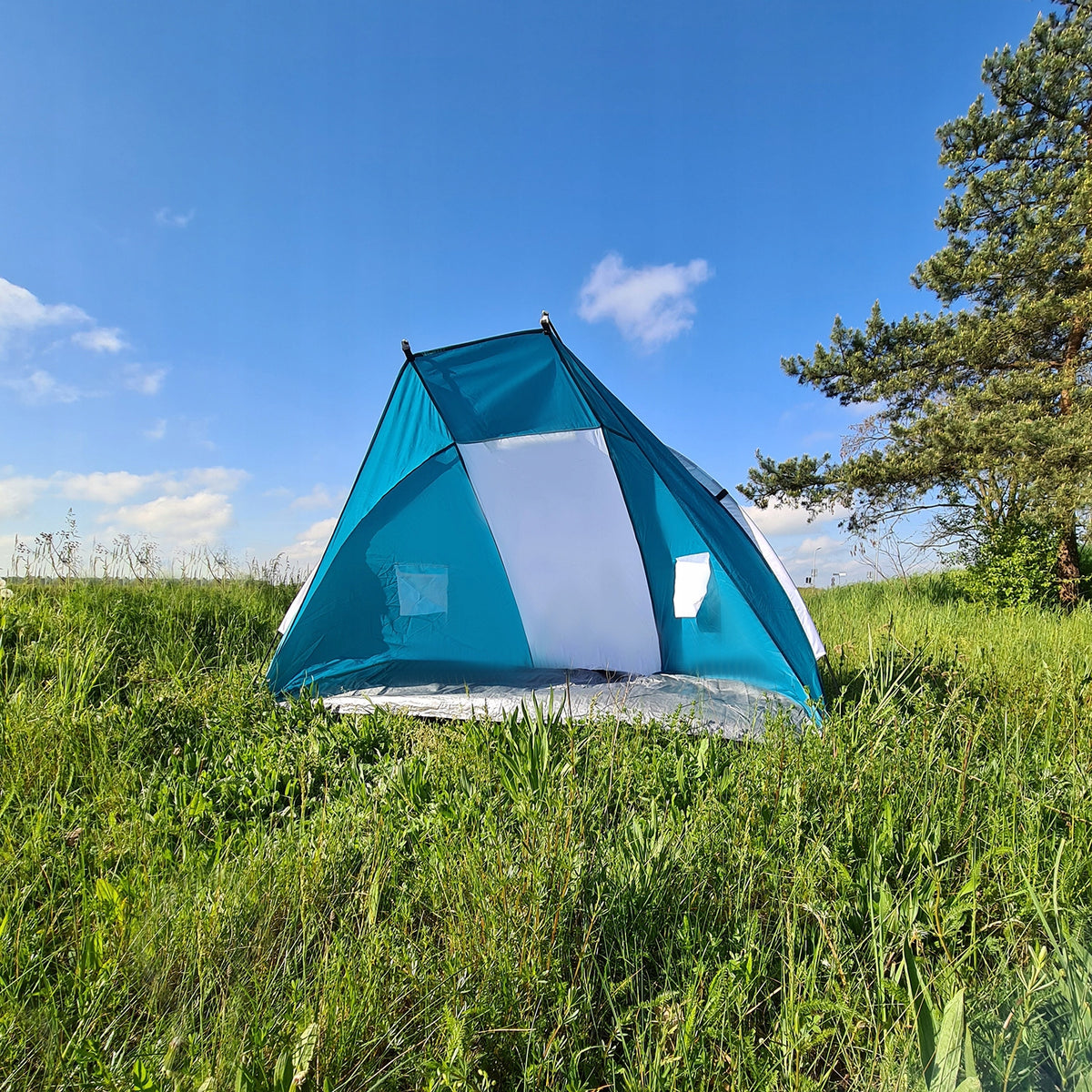 Ariko Half open Beach Tent - Strand Tent - Opvouwbaar - 220 x 120 x 120