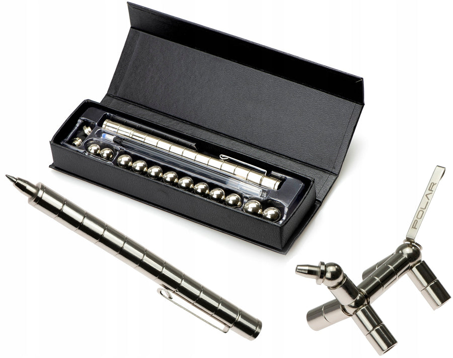 Ariko Magnetische Magische Pen - Ontstressende Gadget - Leuke Figuurtjes Maken - Tips voor op Tablet of telefoon te tekenen - 13 Magneten