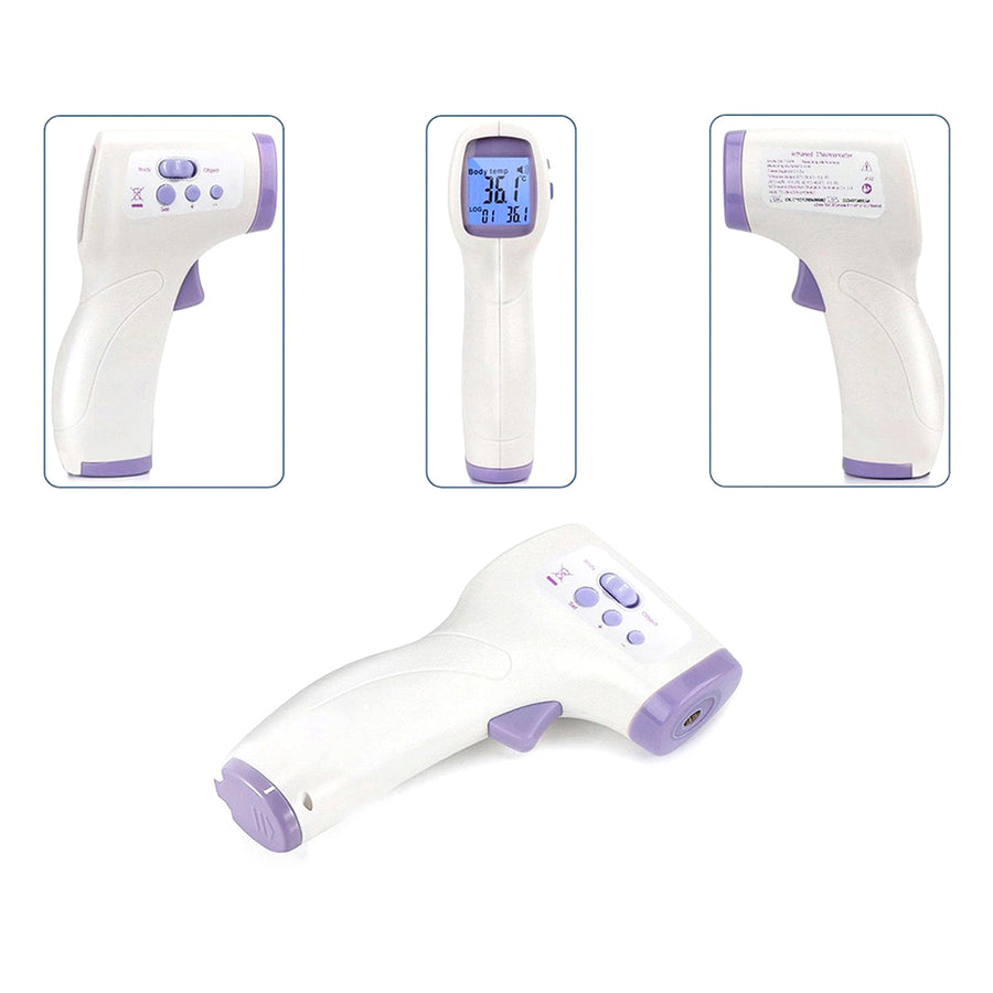 Ariko Infrarood Thermometer - Koortsthermometer - Contactloos - Voorhoofd en Lichaam Thermometer - Incl Batterijen