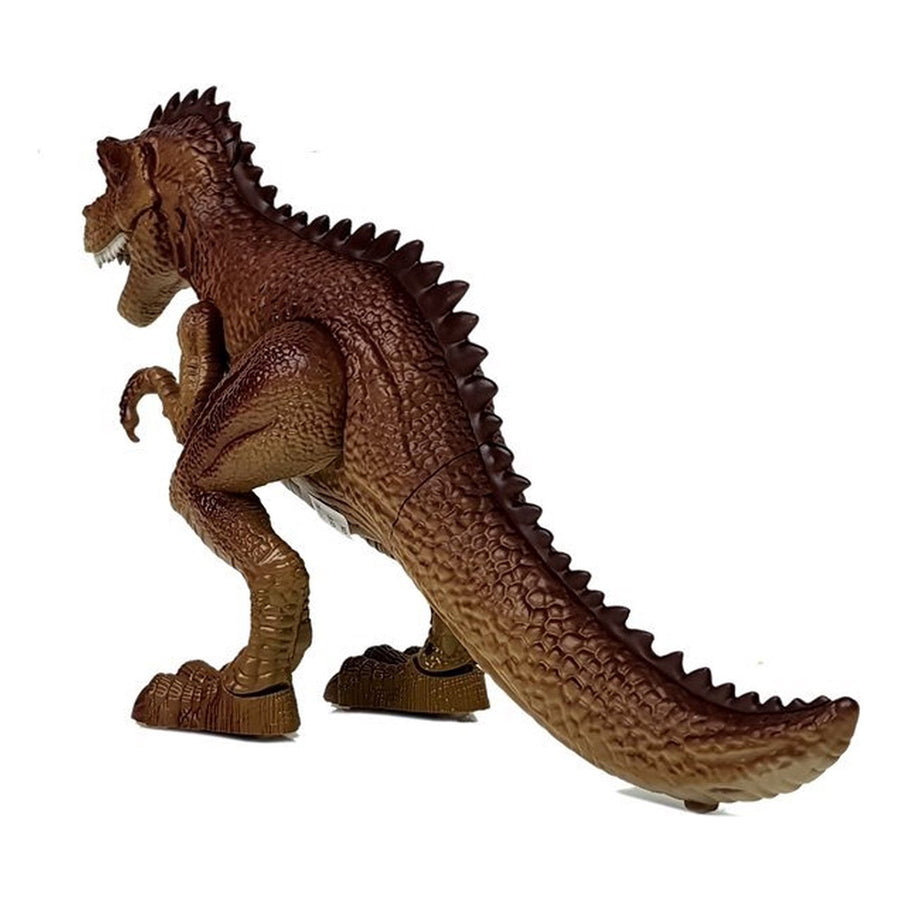 Ariko Beweegbare Dinosaurus met Pistool - Dino jager - Dino met stoom - met Licht en Geluid - Beweegbare onderdelen - Incl batterijen