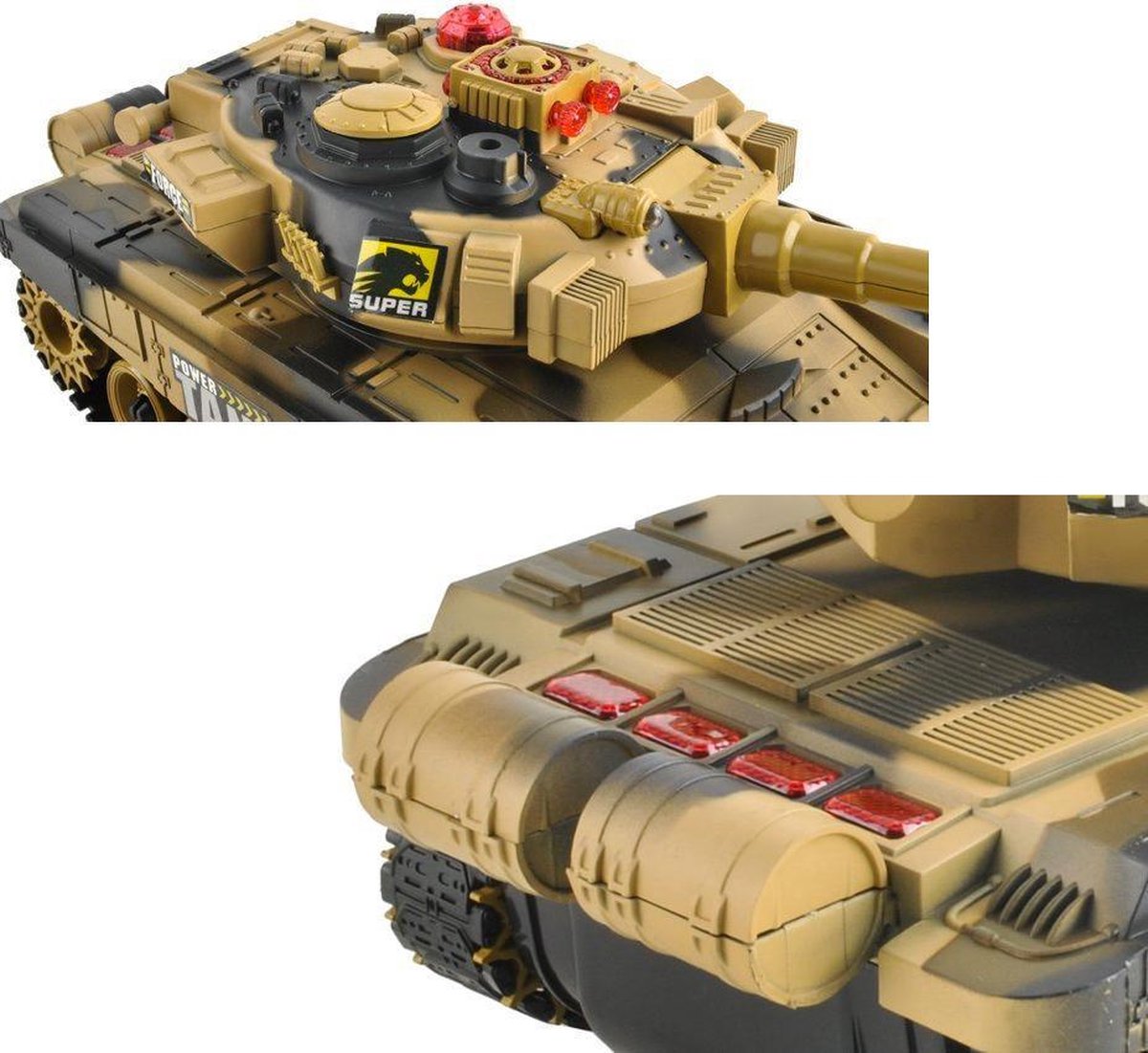 Ariko XXL Radiografisch Bestuurbare Tanks Duo Tank Battle 2,4Ghz - Inclusief battery-pack - incl 4 x AA batterijen