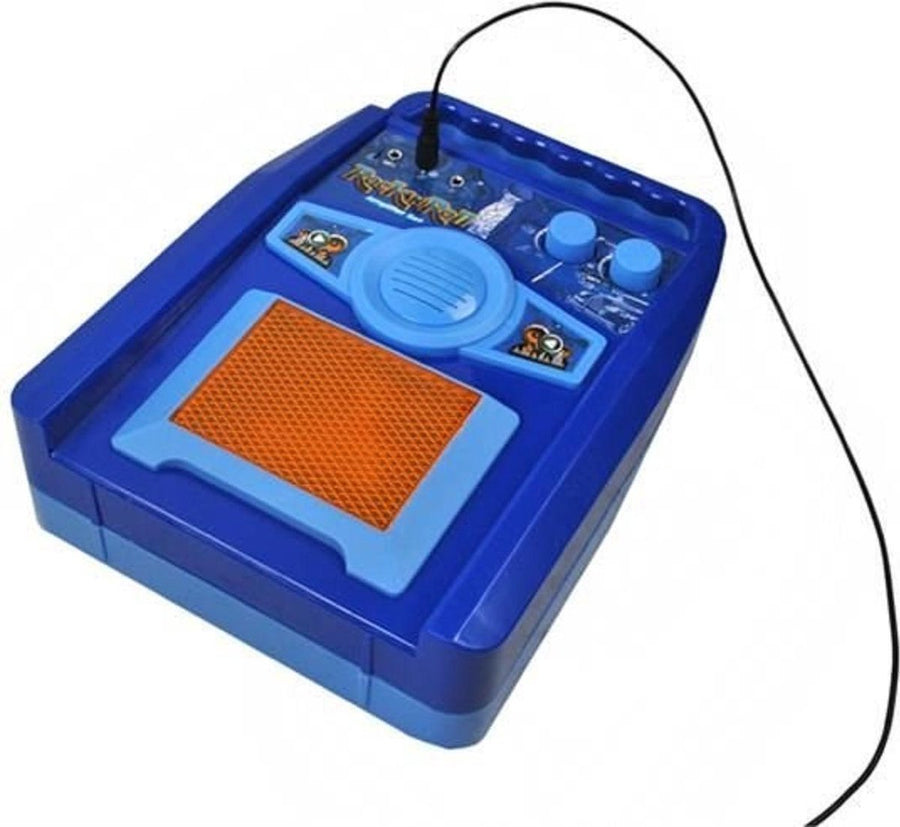 Ariko Elektrische gitaar speelgoed set met Microfoon en Amp versterker - Blauw