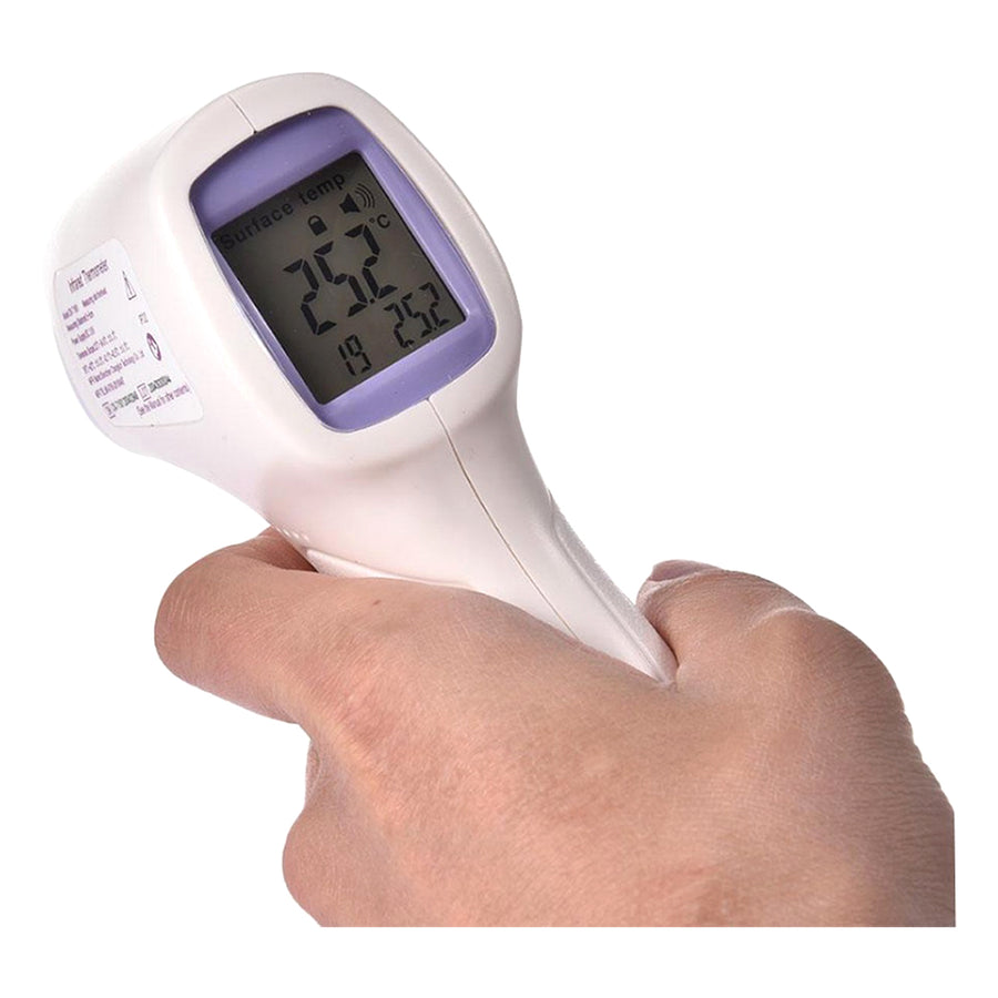 Ariko Infrarood Thermometer - Koortsthermometer - Contactloos - Voorhoofd en Lichaam Thermometer - Incl Batterijen