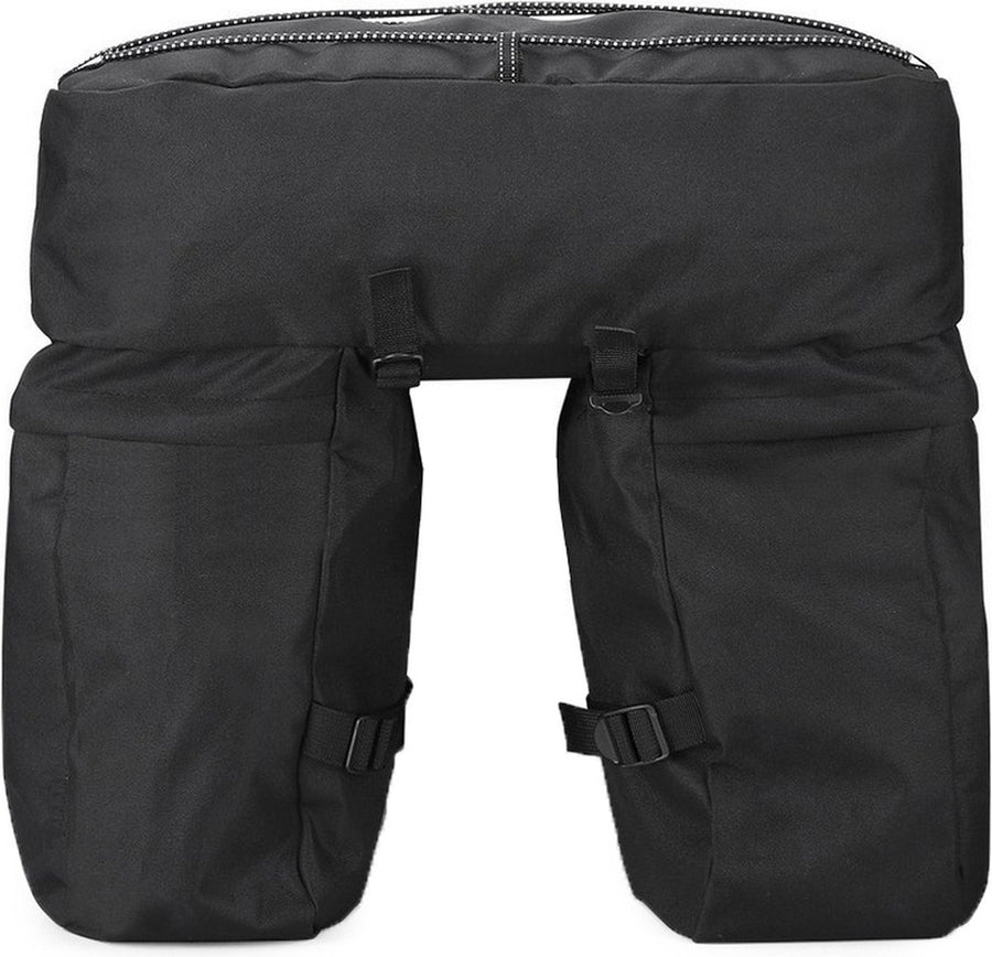 Ariko XXL Fietsdraagtas met regenhoes - Fietstas - Met ritsen en spanbandjes - 7 zakken