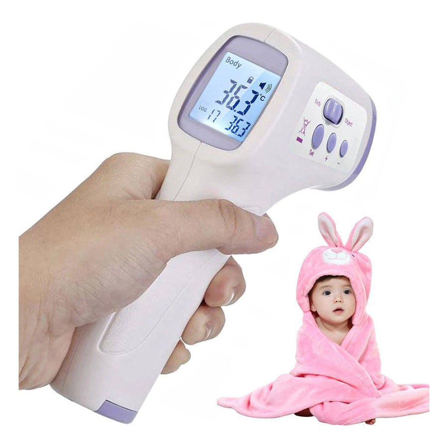Ariko Infrarood Thermometer - Koortsthermometer - Contactloos - Voorhoofd en Lichaam Thermometer - Incl Batterijen