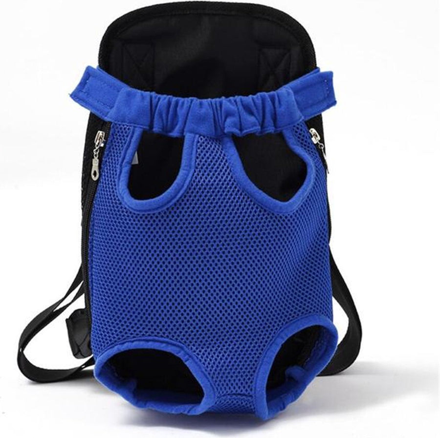 Ariko honden draagzak - rugzak - draagtas - hondenrugzak - hondendraagzak - ook voor uw kat - Blauw - XL