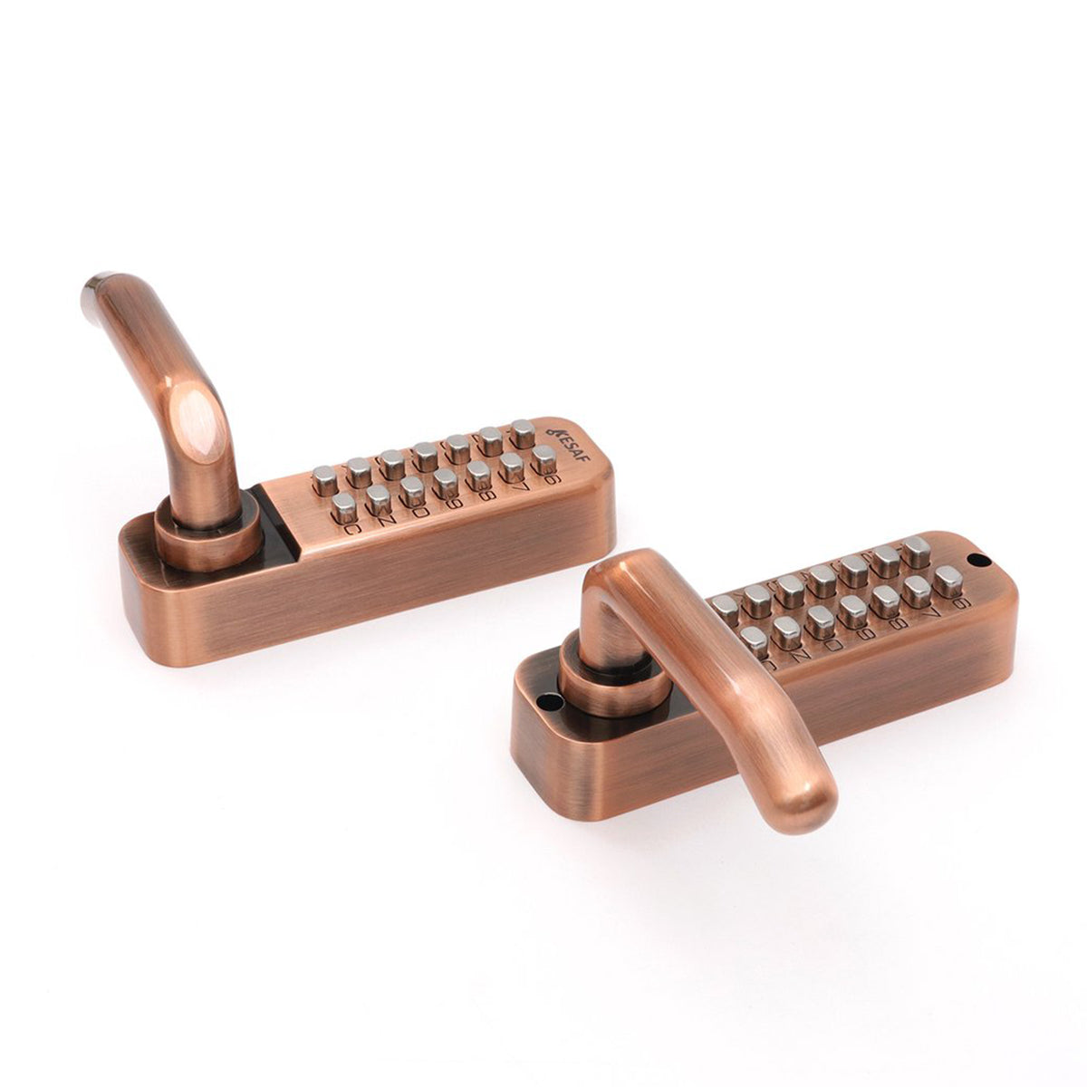 Ariko Code Deurslot met Klink Brons