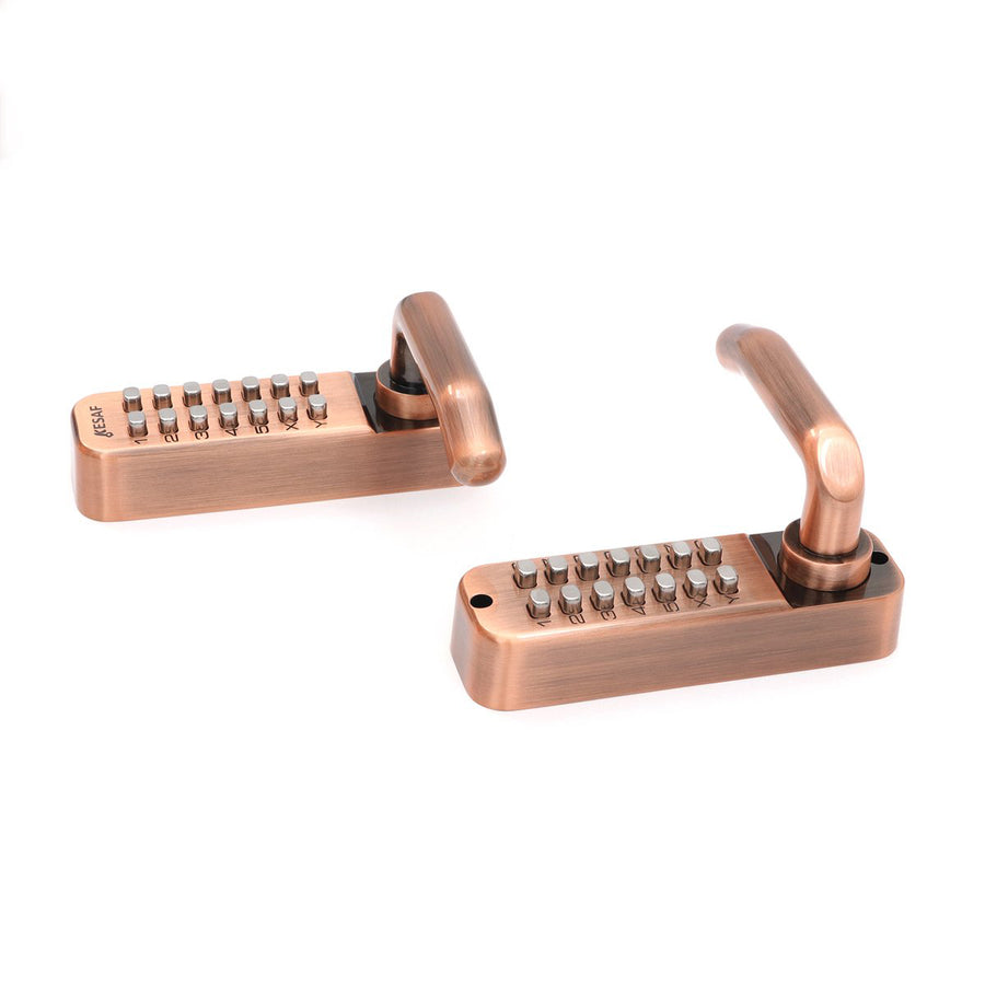 Ariko Code Deurslot met Klink Brons