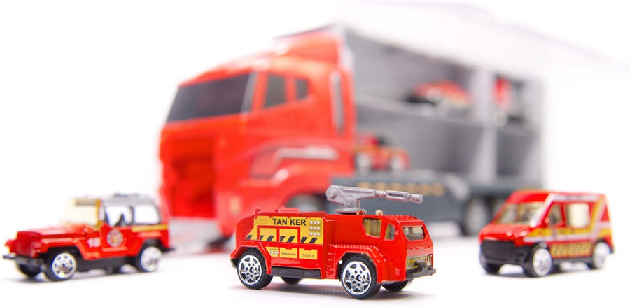 Ariko Vrachtwagen - Vrachtauto - Brandweerauto - Ladderwagen - Pick-up auto - Sleepauto - MetaalAmbulanceauto - Vrachtwagen