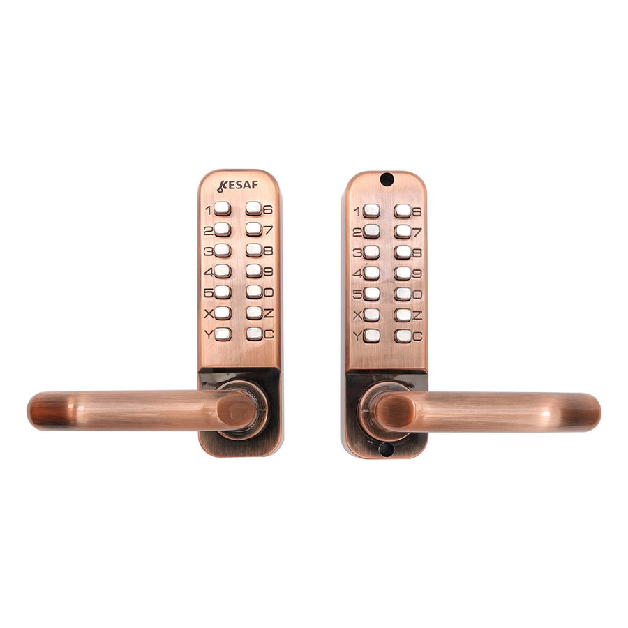 Ariko Code Deurslot met Klink Brons