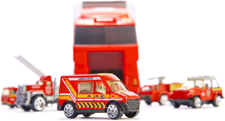 Ariko Vrachtwagen - Vrachtauto - Brandweerauto - Ladderwagen - Pick-up auto - Sleepauto - MetaalAmbulanceauto - Vrachtwagen