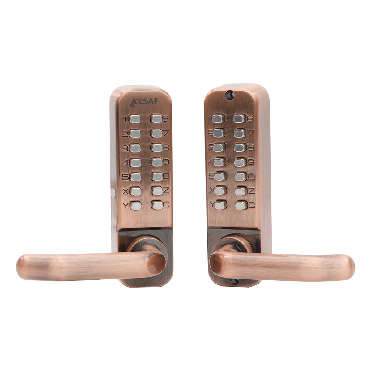 Ariko Code Deurslot met Klink Brons