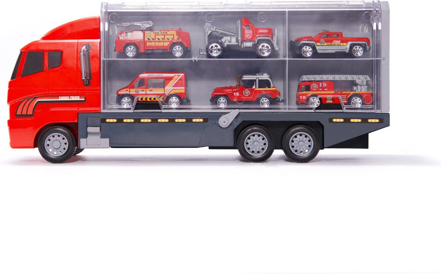 Ariko Vrachtwagen - Vrachtauto - Brandweerauto - Ladderwagen - Pick-up auto - Sleepauto - MetaalAmbulanceauto - Vrachtwagen