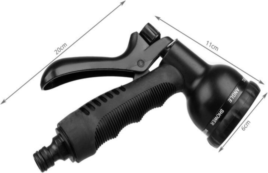 Ariko Extreme Hose flexibele tuinslang – Elastische garden hose 22m – uitrekbare tuinslang – tuinsproeier - zwart