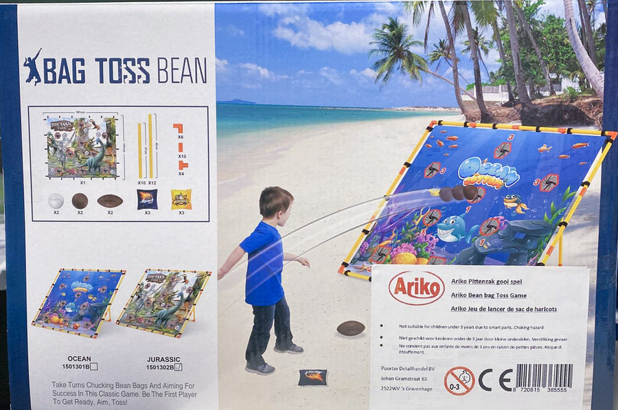 Ariko Dino Werpspel - Pittenzak Gooien - Binnen en Buitenspeelgoed - Bal Gooien