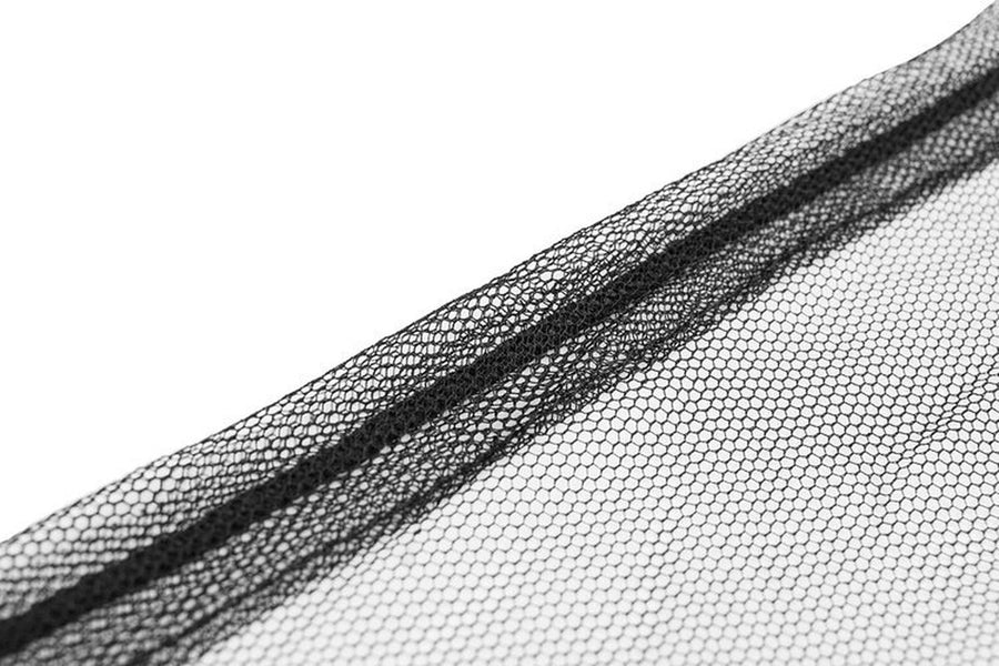 Ariko Muskietennet - Parasol - Muggennet - Vliegengordijn voor Parasol - Klamboe - Diameter 3m x Hoogte 2.6 m