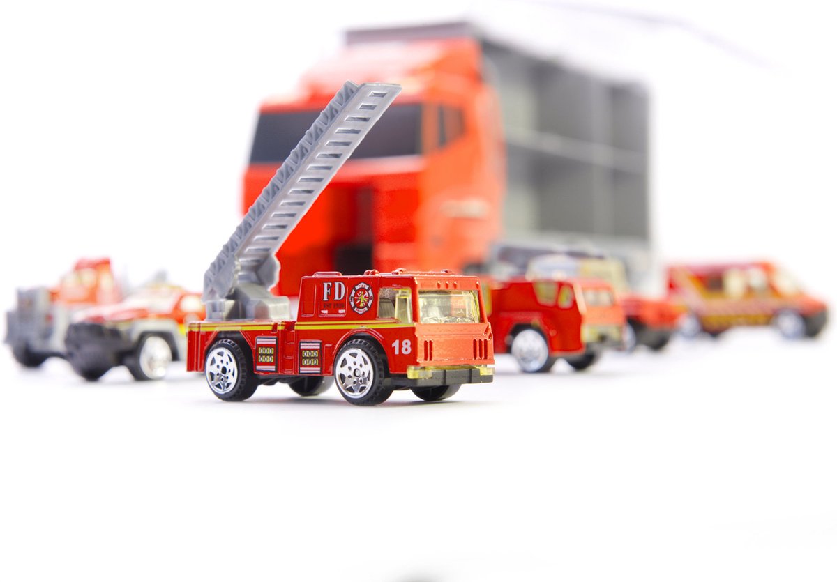 Ariko Vrachtwagen - Vrachtauto - Brandweerauto - Ladderwagen - Pick-up auto - Sleepauto - MetaalAmbulanceauto - Vrachtwagen