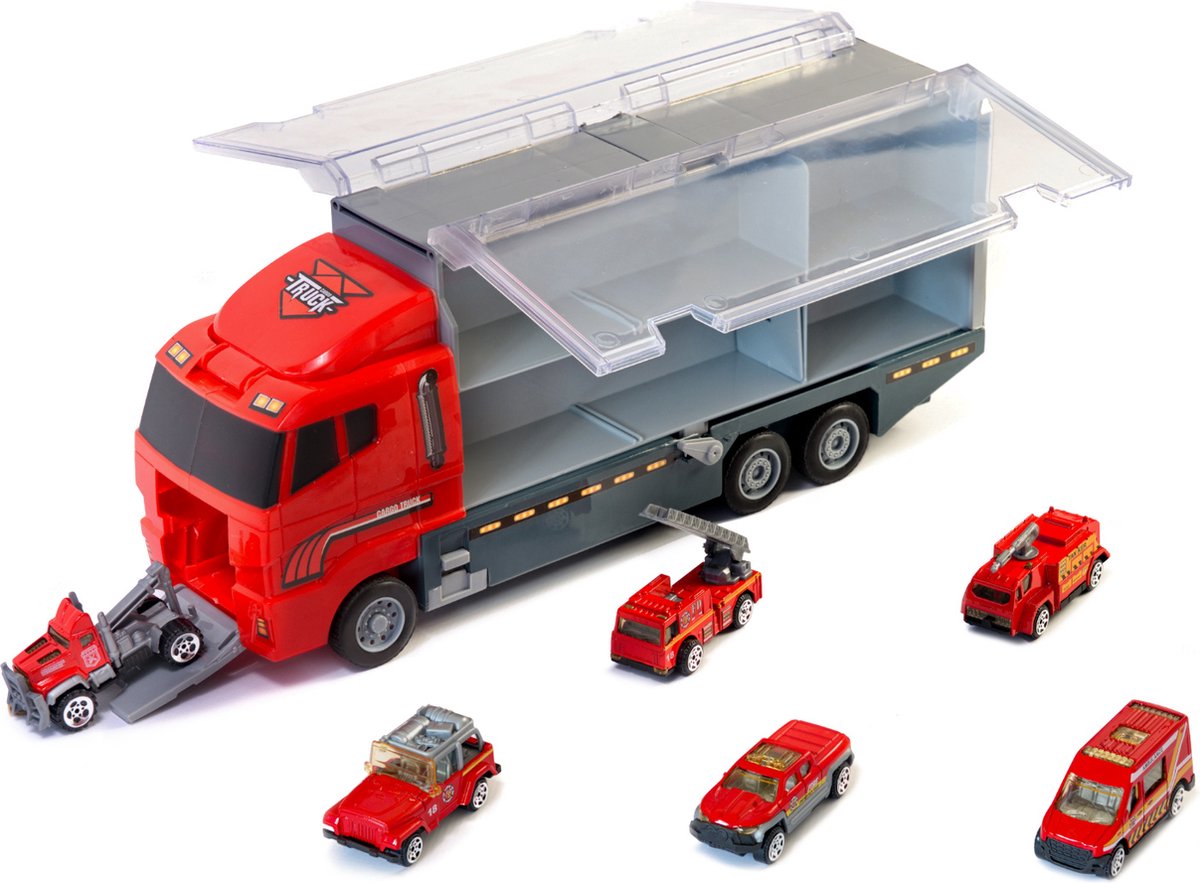 Ariko Vrachtwagen - Vrachtauto - Brandweerauto - Ladderwagen - Pick-up auto - Sleepauto - MetaalAmbulanceauto - Vrachtwagen