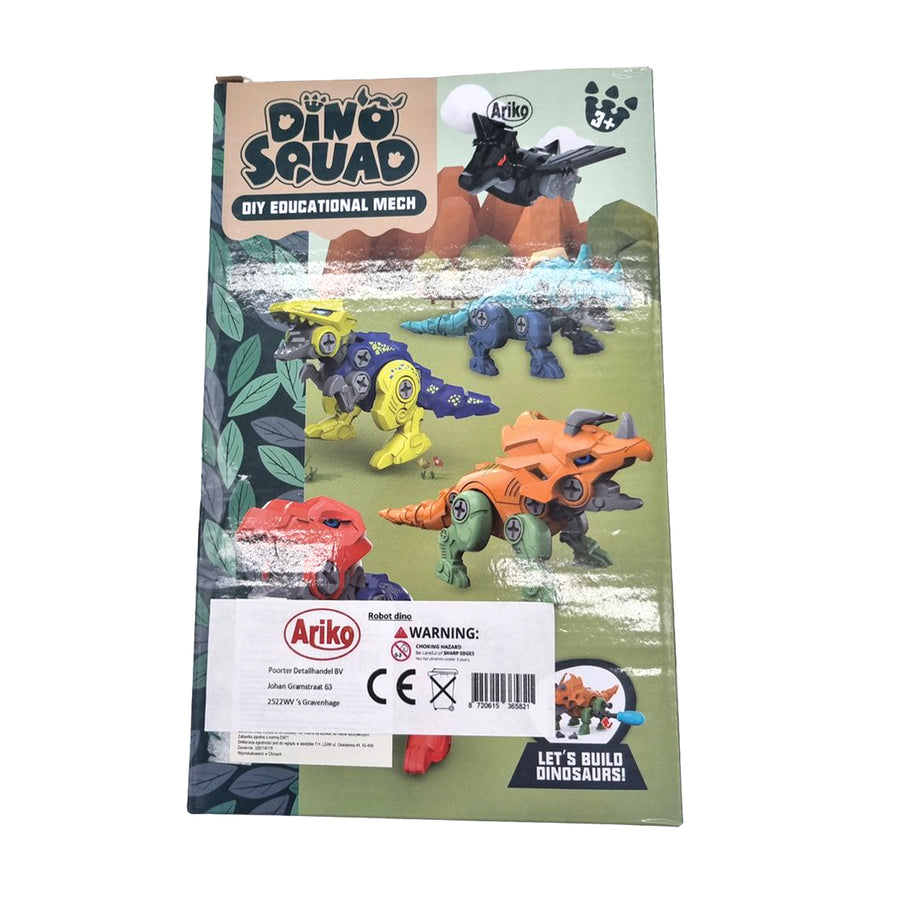 Ariko Dinosaurus Robot Construction Kit - 5 in 1 Zelfbouwen - DIY - Dinosaurus - 5 robots dinosaurussen