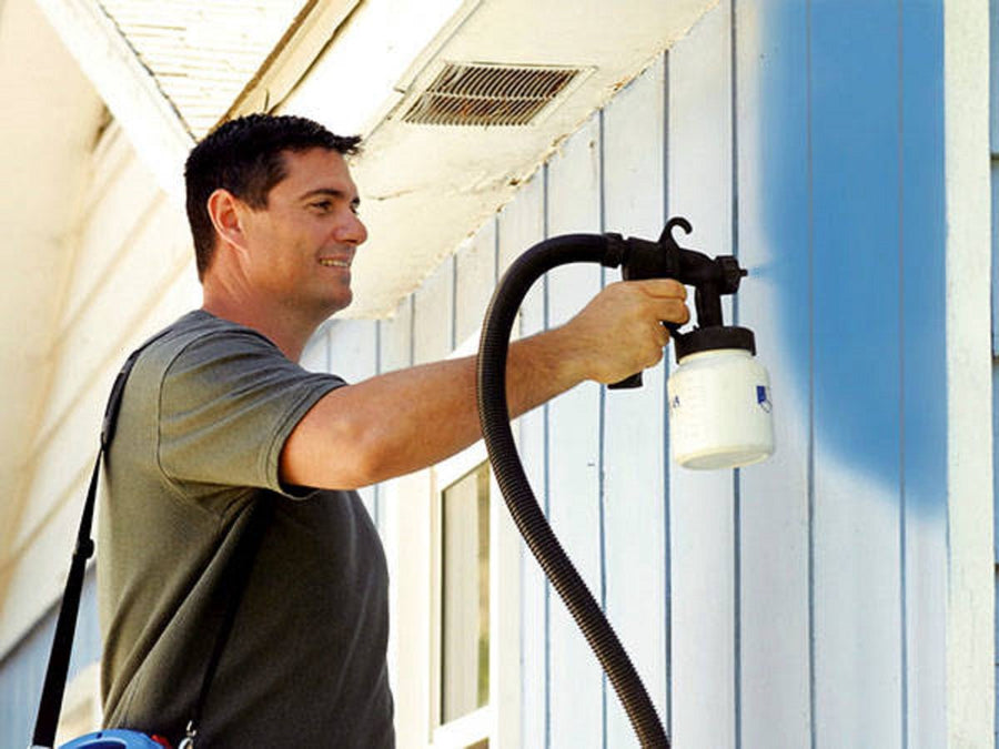 Ariko Verfspuit met compressor - Spraypistool met compressor - 800ml container - 650W - 1,5 meter slang