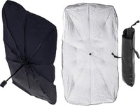 Thumbnail for Ariko Zonnescherm Paraplu voor auto voorruit - 78X130CM - Inklapbaar - Met opberghoes