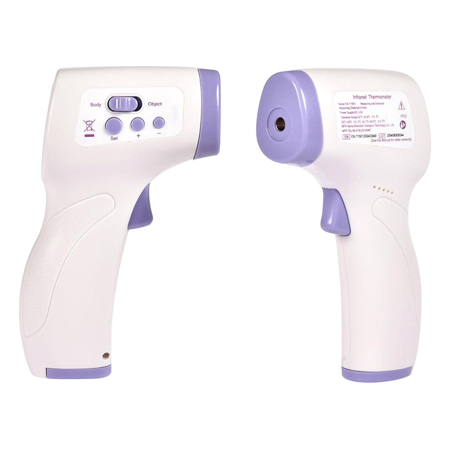 Ariko Infrarood Thermometer - Koortsthermometer - Contactloos - Voorhoofd en Lichaam Thermometer - Incl Batterijen