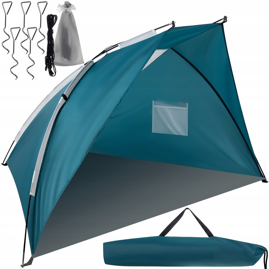 Ariko Half open Beach Tent - Strand Tent - Opvouwbaar - 220 x 120 x 120