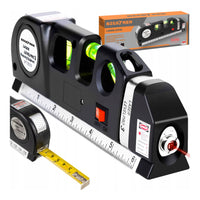Thumbnail for <p>Ariko Laserwaterpas met Meetlint 250cm - 15 Meter Laser - 45 Graden hoek - incl batterijen</p>