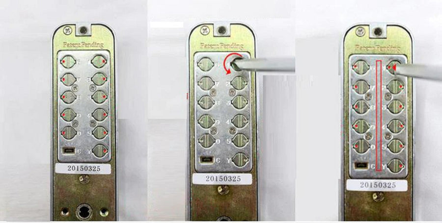 Ariko Code Deurslot met Klink Zwart