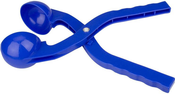 Ariko Stevige Sneeuwballen Maker - extra verstevigde koppeling - Sneeuwballen Tang - Sneeuw Ballenmaker - Winterspeelgoed - Sneeuwspeelgoed- ook geschikt voor zand - Blauw