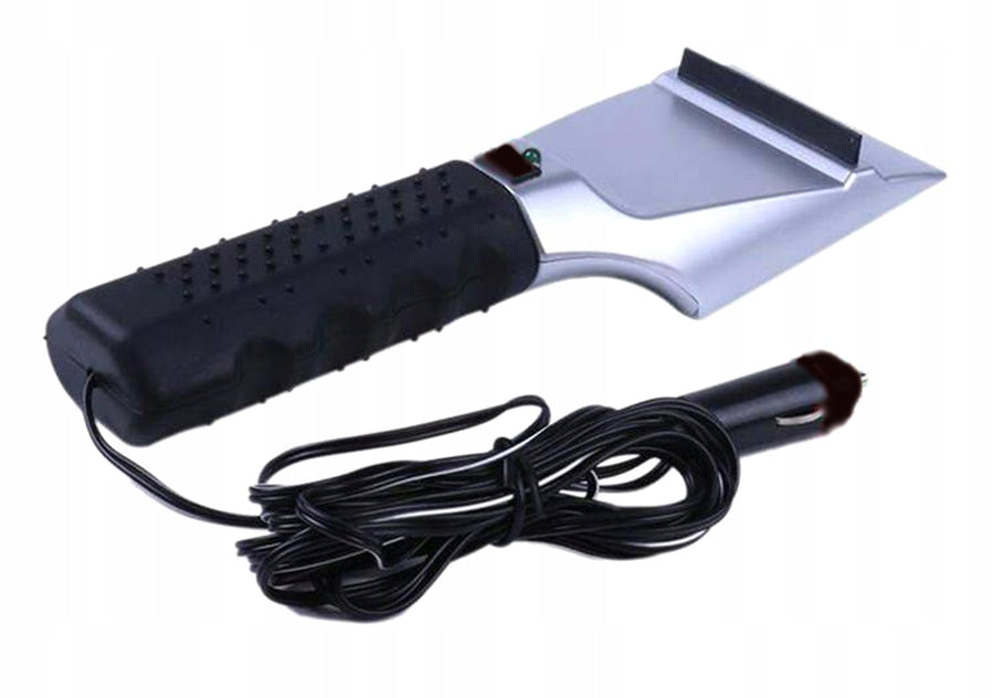 Ariko verwarmde elektrische ijskrabber - voor bevroren en besneeuwde ruiten - 180 graden krabber - extra lang draad 3 meter