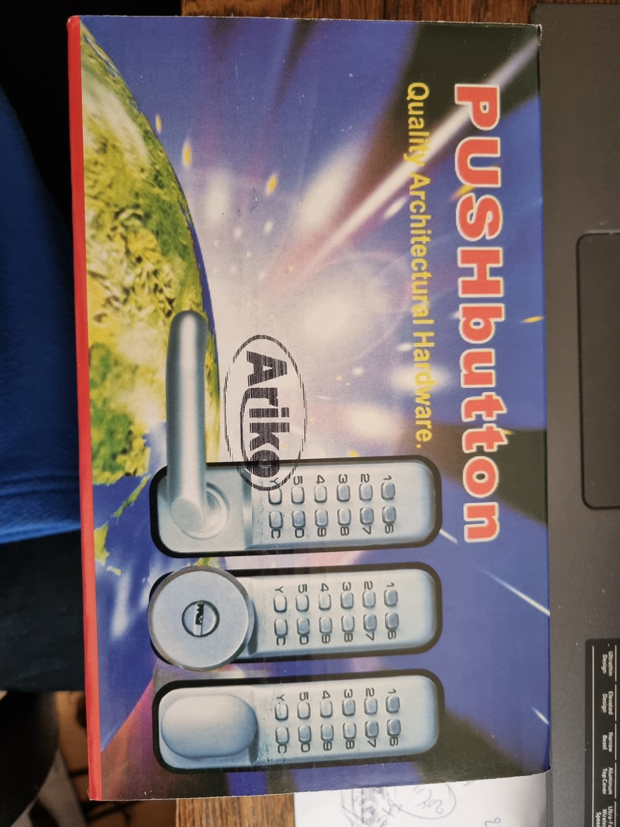 Ariko Code Deurslot met Klink - 1 zijde code - Zwart