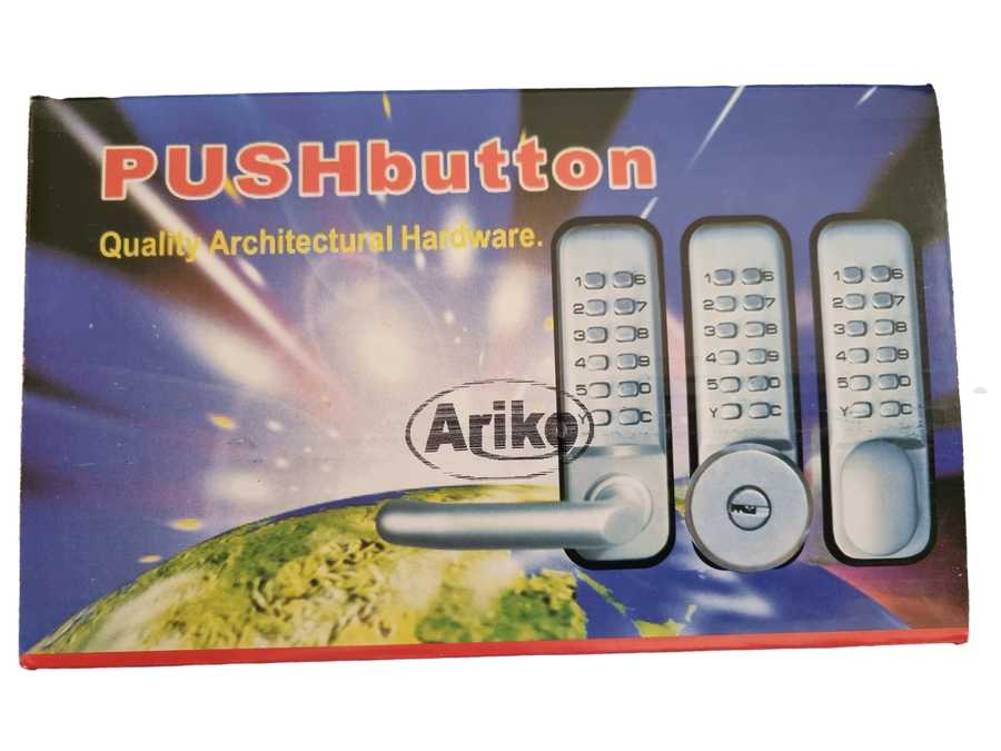 Ariko Code Deurslot met Klink - 1 zijde code - Zwart