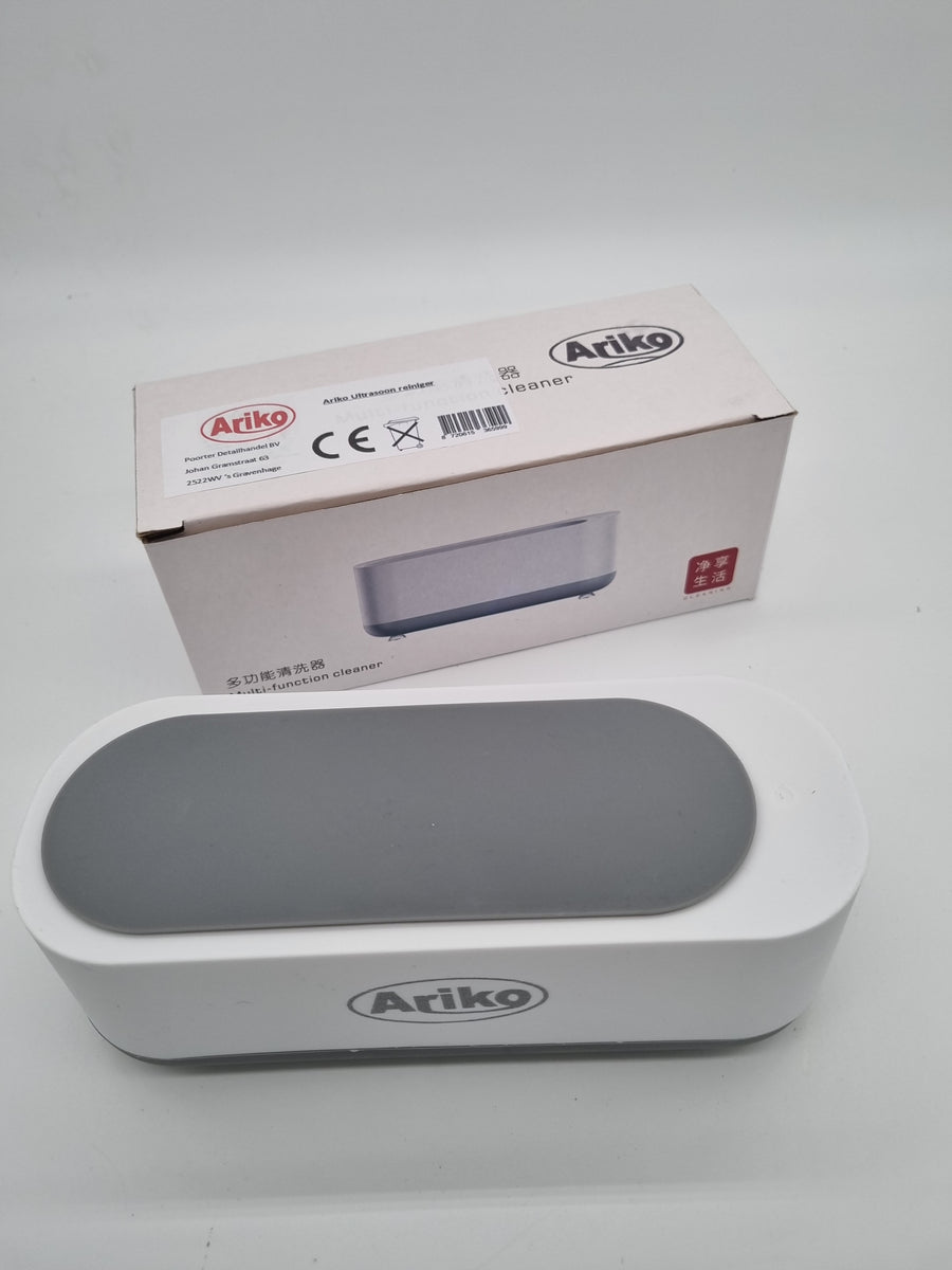 Ariko Ultrasoon Reiniger - Reinigingsapparaat - Ultrasoonbad - Brillen reiniger - Sieraden reiniger - Horloge reiniger - Make-up kwast - Speenreiniger - Trilbad