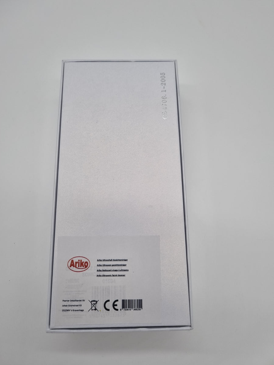 Ariko Ultrasoon Face Huidverjongingsapparaat – Blackhead remover - Skin scrubber - Zwart - Comedonenlepel - Mee Eter Verwijderaar - Gezichtsreiniger - Puisten - Verzacht rimpels - Anti Acne - Ultrasonic Spatel - Reiniging, Hydratatie & Versteviging