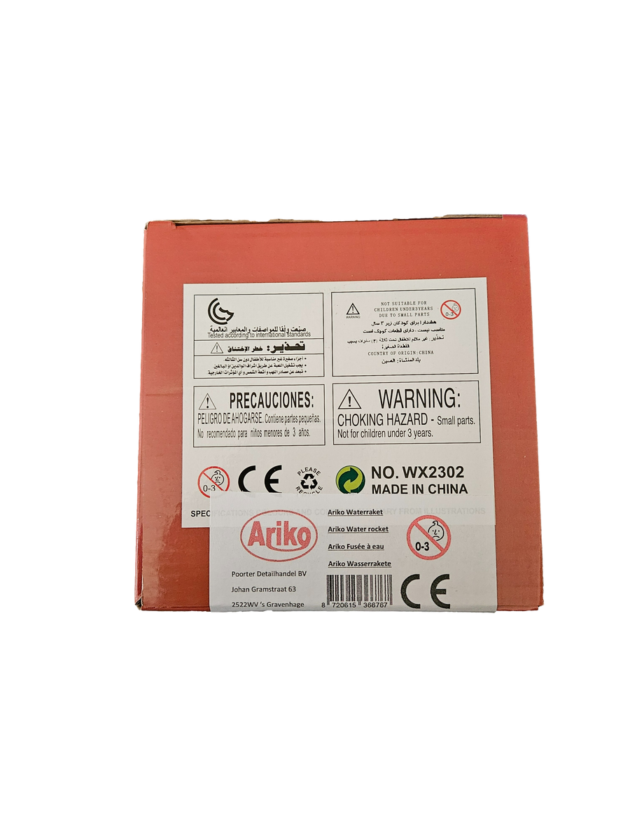 Ariko Waterraket - Raket lanceren met waterdruk - waterspeelgoed