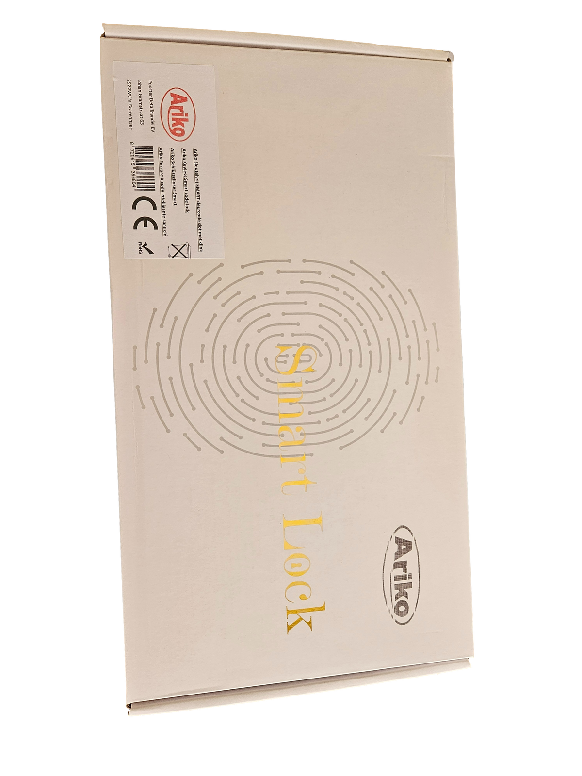 Ariko Elektronisch SMART Codeslot - Vingerafdruk App Bluetooth - max 6 cm dikke deur