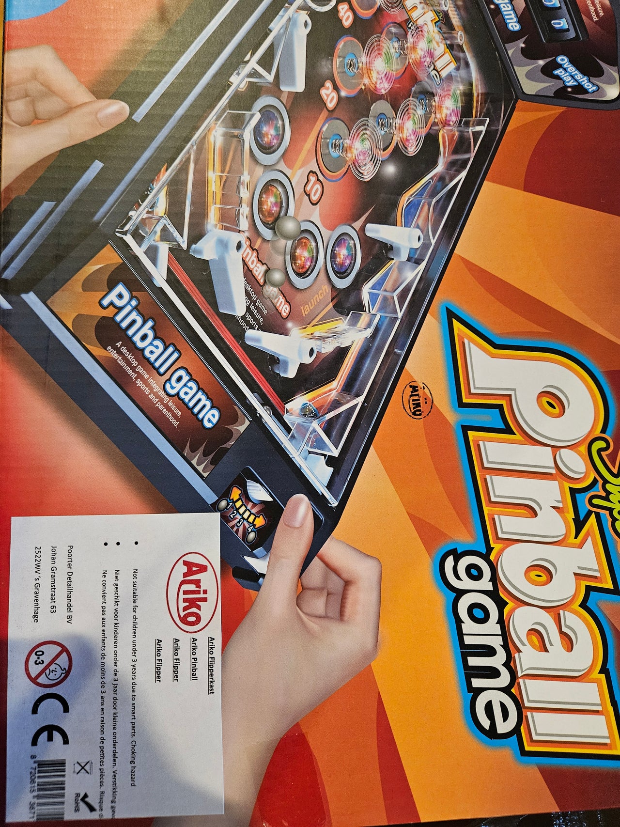 1 oude flipperkast en en spel met keu. - Máquina de pinball - 1950-1960 1 oude flipperkast en en spel met keu. - Máquina de pinball - 1950-1960