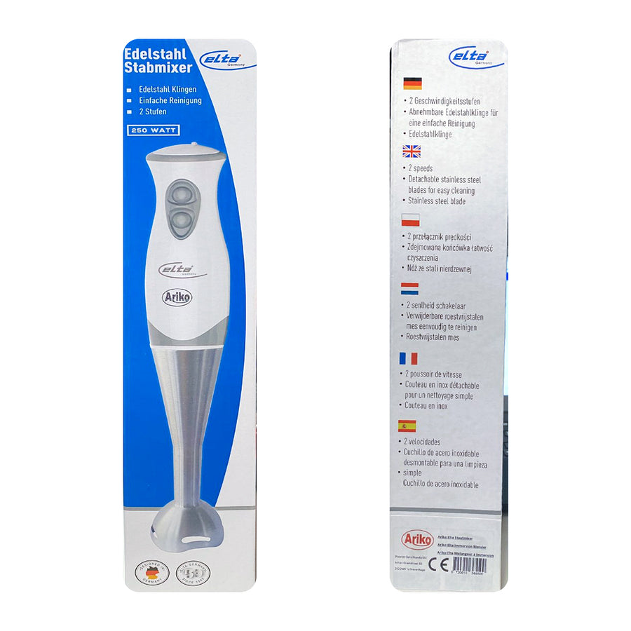 Ariko Elta Estm-200 Staafmixer Roestvrij Staal, Kunststof, Wit