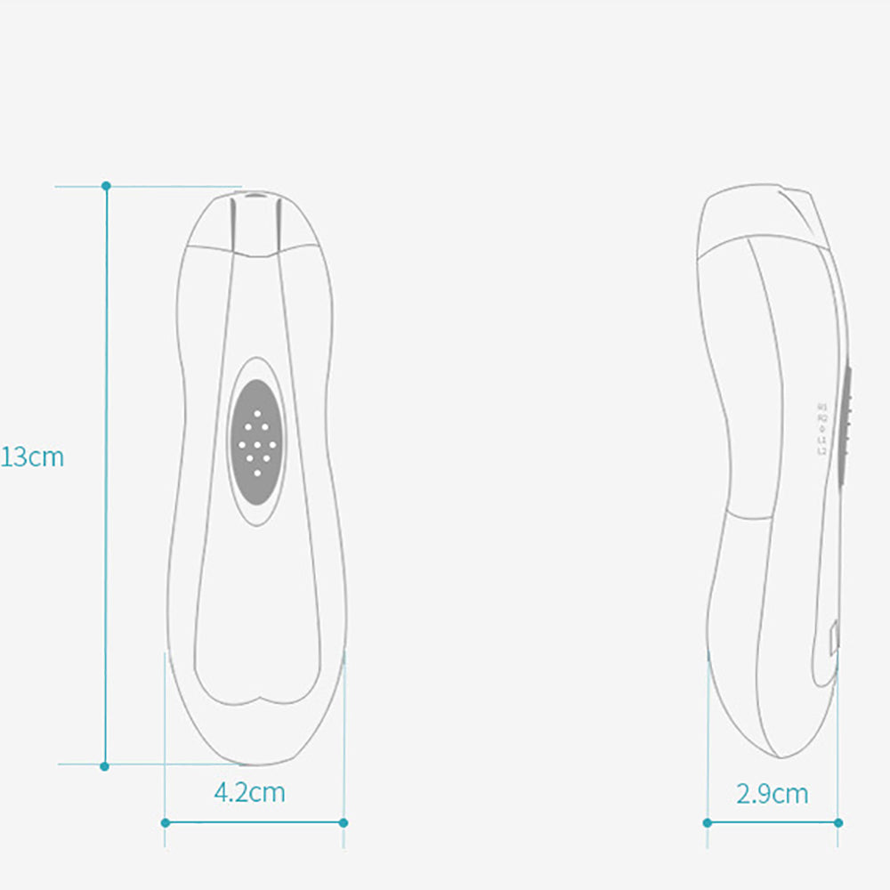 Ariko Baby Nagel Trimmer - 6 Opzetstukken Voor Baby en Volwassenen - Voor Gezonde Nagels - Mooie Opbergdoos