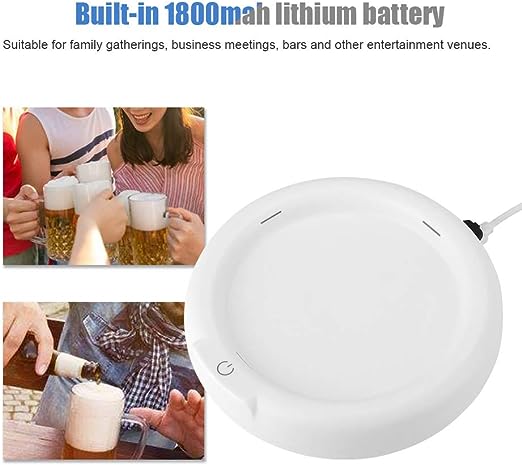 Ariko Bieropschuimer - Opschuimer voor bier - bier schuimer - USB oplaadbaar