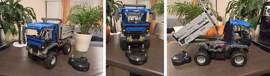 Ariko RC vrachtwagen bouwpakket - 638 stukjes - inclusief gereedschap, batterijen en accu