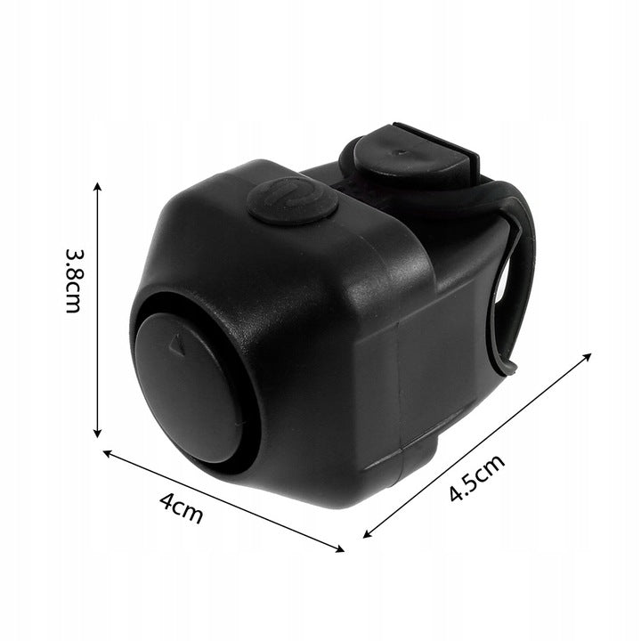 Ariko Elektronische fietsbel - fiets toeter - 130db - 5 geluiden - inclusief batterijen