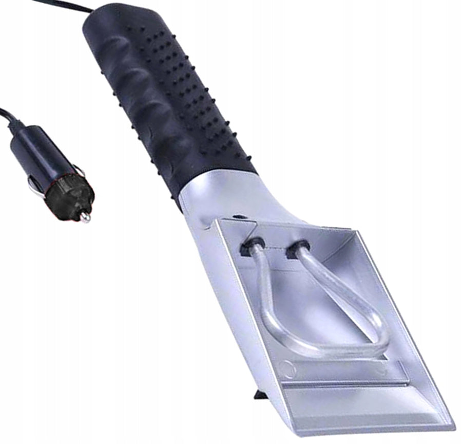 Ariko verwarmde elektrische ijskrabber - voor bevroren en besneeuwde ruiten - 180 graden krabber - extra lang draad 3 meter