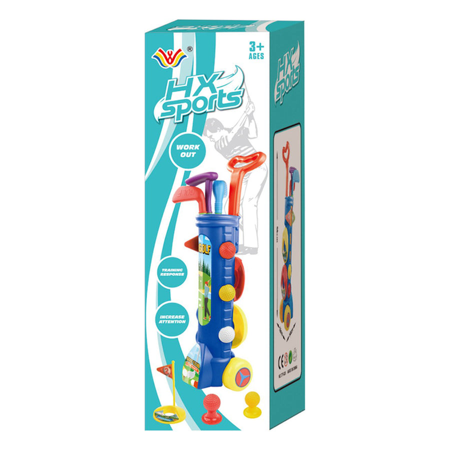 Ariko Speelgoed Golfset - Golfspel Kinderen - Spelletjes - Sport - Trolley - Trainingsmaterialen