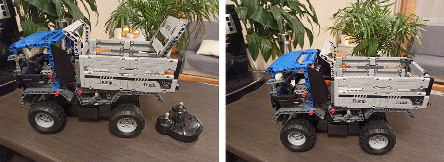 Ariko RC vrachtwagen bouwpakket - 638 stukjes - inclusief gereedschap, batterijen en accu