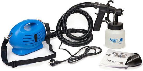 Ariko Verfspuit met compressor - Spraypistool met compressor - 800ml container - 650W - 1,5 meter slang