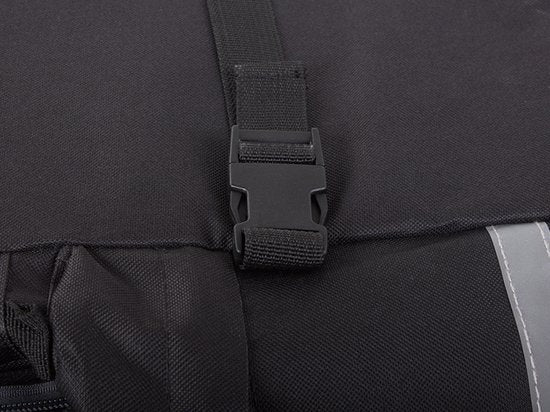 Ariko XXL Fietsdraagtas met regenhoes - Fietstas - Met ritsen en spanbandjes - 7 zakken