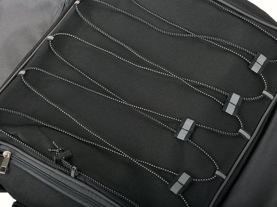 Ariko XXL Fietsdraagtas met regenhoes - Fietstas - Met ritsen en spanbandjes - 7 zakken