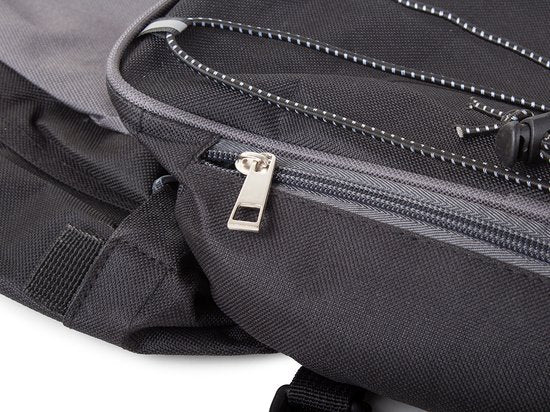 Ariko XXL Fietsdraagtas met regenhoes - Fietstas - Met ritsen en spanbandjes - 7 zakken